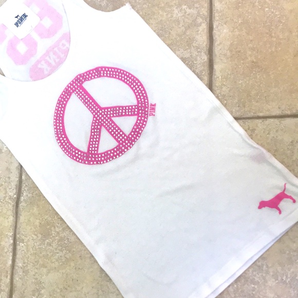 Vintage Vs Pink Victoria’s Secret bling tank - Picture 3 of 16